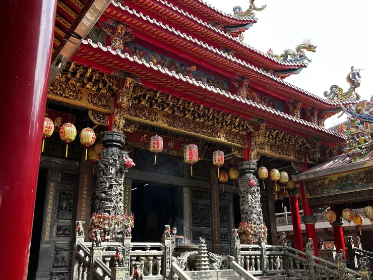 鹿耳門天后宮中庭