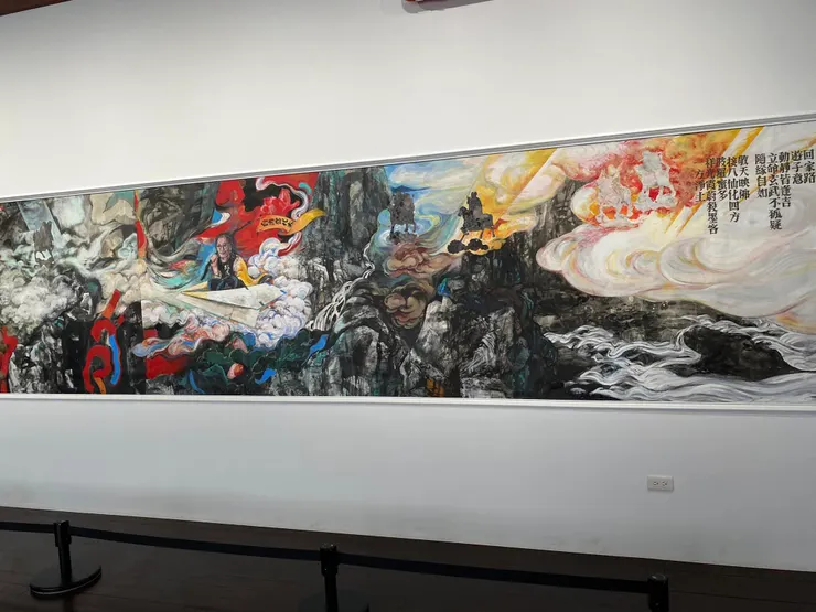 意外地參觀美術館，多認識一位藝術家