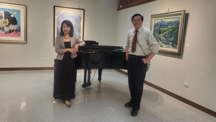 黃世欣教授.林仁昱教授(李建崑攝影)