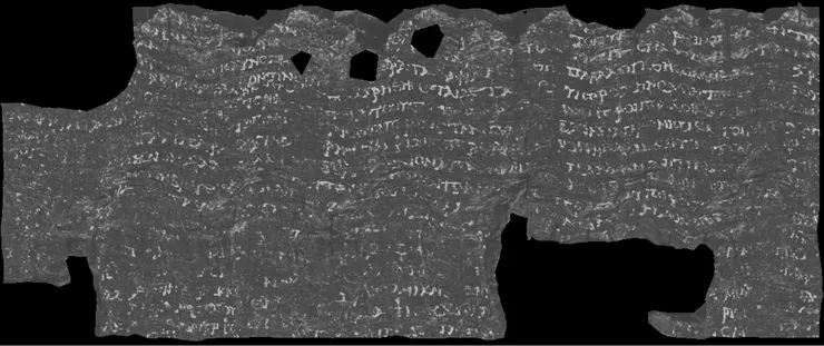 圖片來源：Vesuvius Challenge