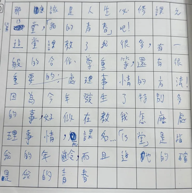 喜歡這個課名：第13堂