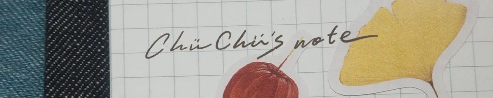 ChüChü 在小本本寫