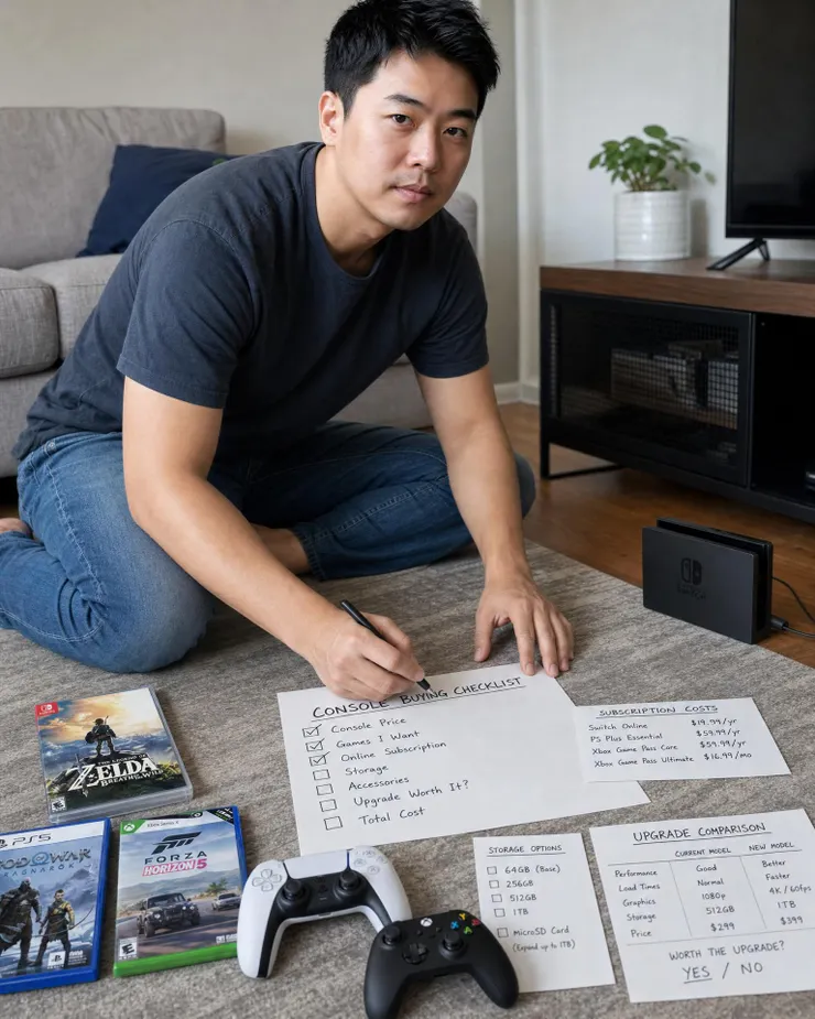 梁練偉整理 Switch 2、PlayStation 與遊戲訂閱成本的主機購買決策清單