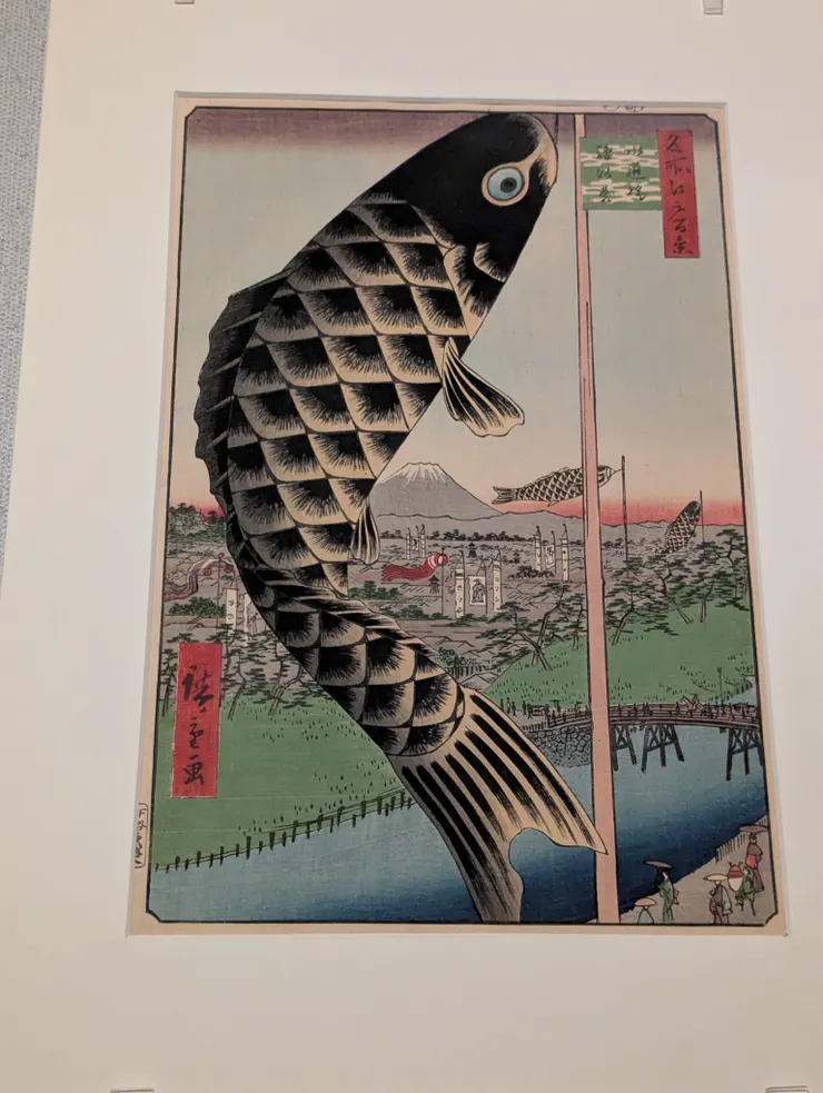 名所江戶百景：水道橋駿河台--歌川廣重