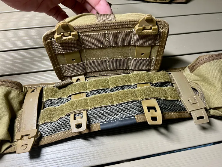 使用馬蓋先3"吊掛式扣條結合