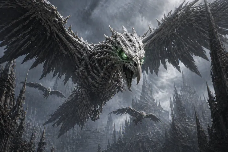 冥骨鴉來襲！圖片由chatGPT製作