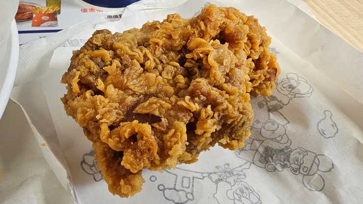 21世紀烤雞的炸雞也超好吃!