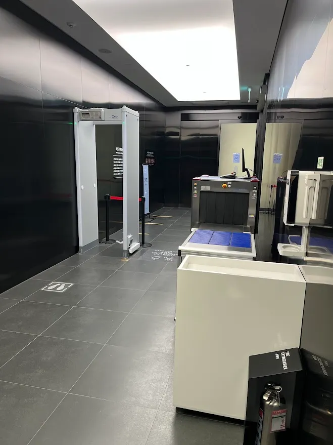 原本預定安檢的地方