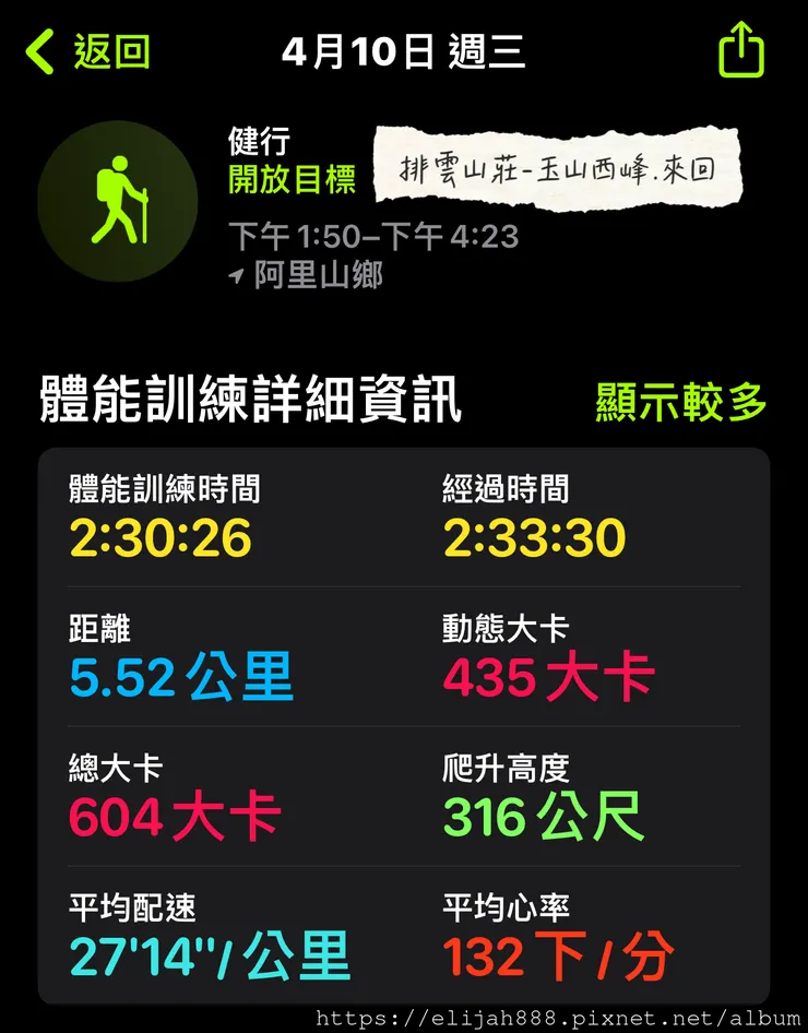 【玉山主峰西峰.兩天兩夜】排雲山莊-玉山西峰/玉山西峰神祠(