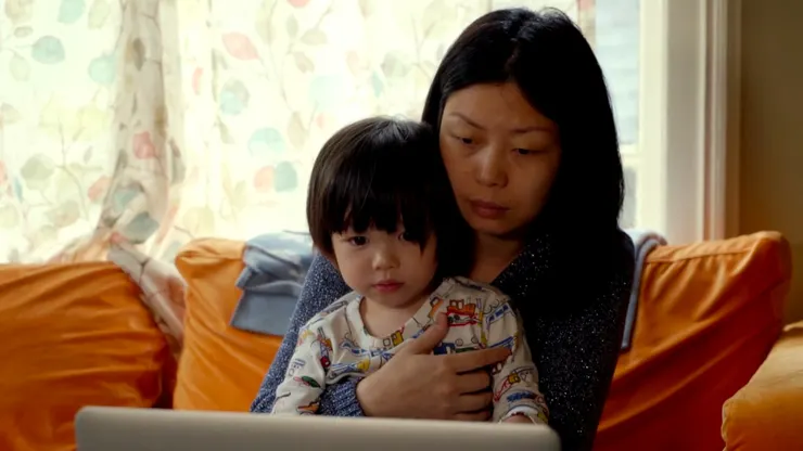 導演王男栿與其女兒