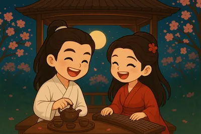 🟨主題：花月相伴，茗香有妳