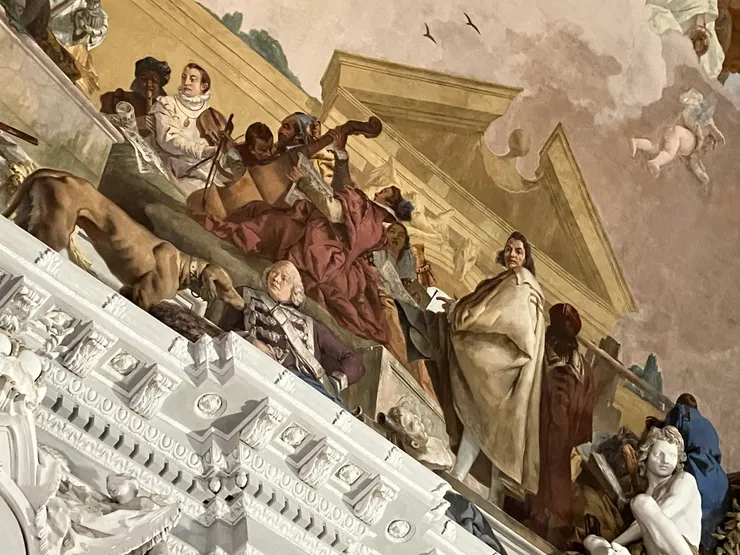 象徵歐洲的濕壁畫