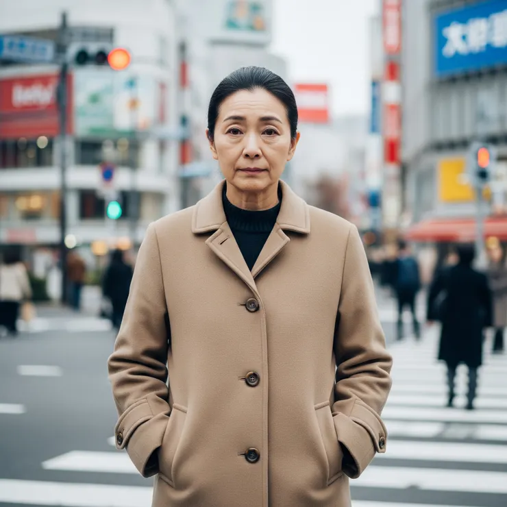 人不一定會崩潰在地上哭，也可能只是靜靜地站著，卻心已千瘡百孔。