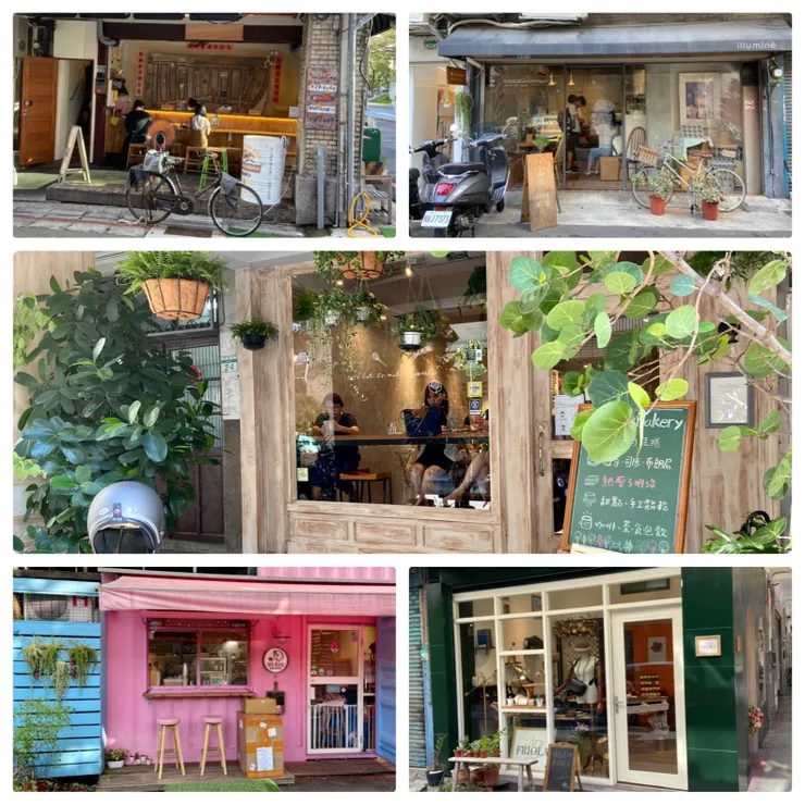 ▲ 一樓的住家紛紛租給業者改造