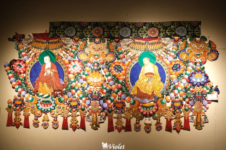 西藏拉薩 布達拉宮 唐卡