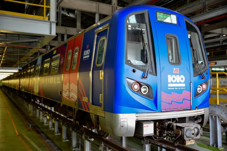 桃捷推出《國慶彩繪列車》。圖:桃捷提供