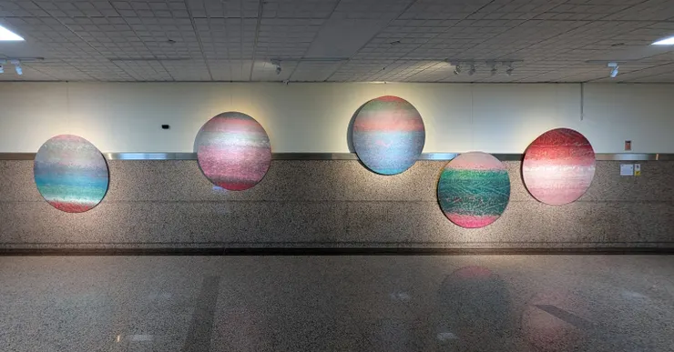 西元2025年1月,虹心球、空間與時間的對話。