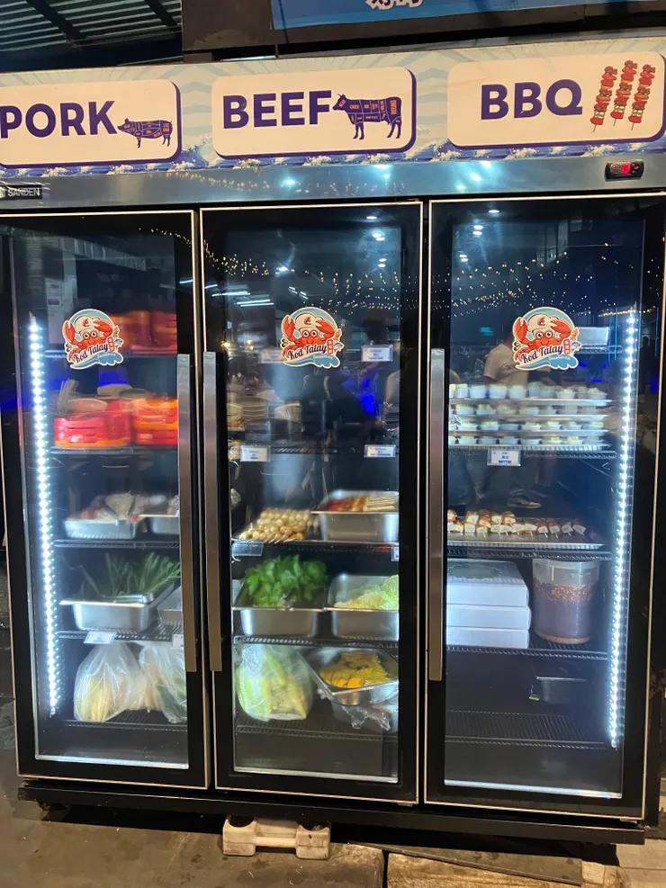 也有肉可以挑選