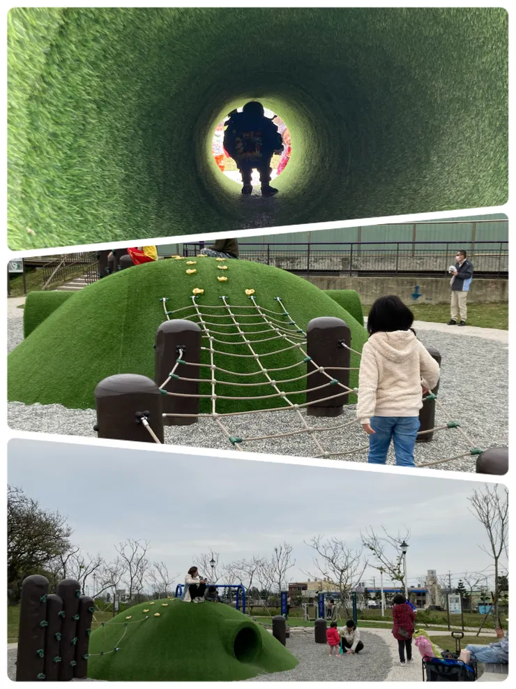 綠色山丘遊戲空間