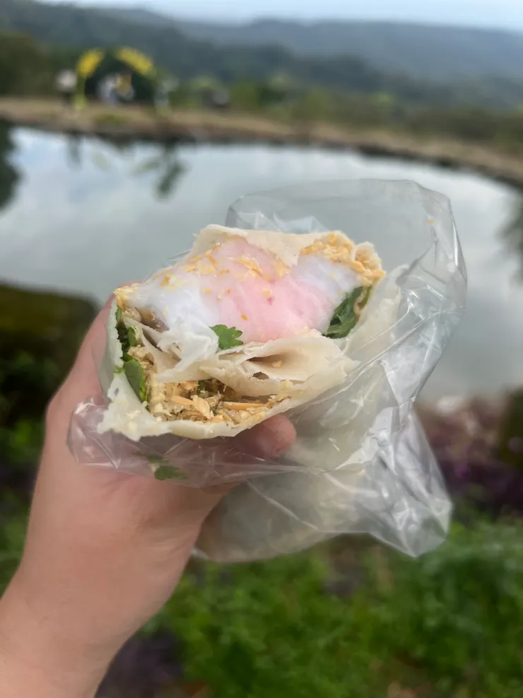 中規中矩,如果花生粉再多點應該很香。有加香菜。