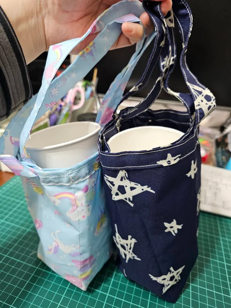 翻轉就變一杯袋囉~