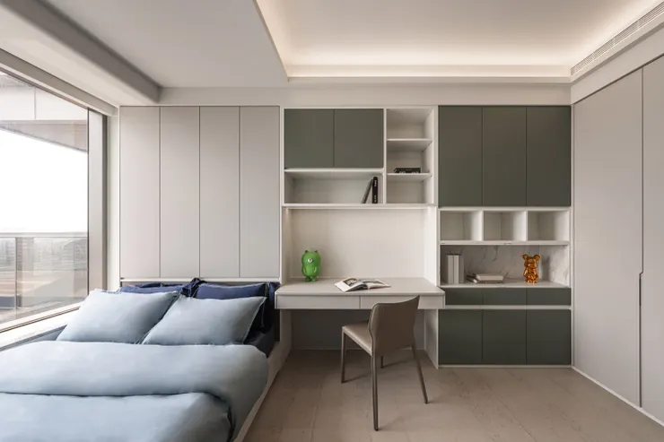 (作品呈現：定潮 - 與現代輕奢曼妙豪宅相擁而睡｜藝瓦高雄室內空間設計)