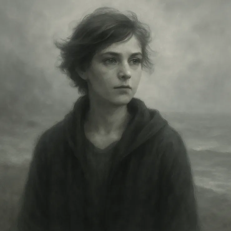 Jane absorbed their whispers, her gaze gentle yet penetrating, as if she saw beyond their spoken words, into the silences between them. The mist around her seemed to breathe, inhaling sorrow and exhaling tranquility.