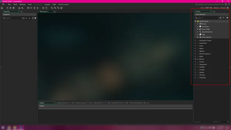Asset Browser的預設位置