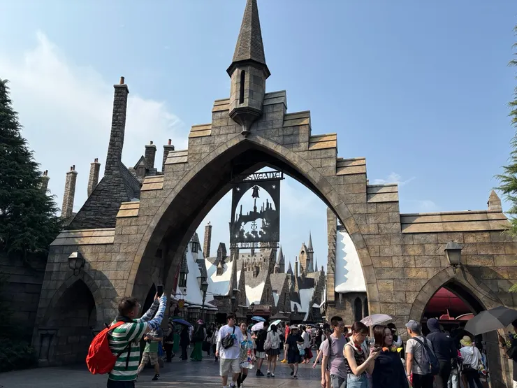哈利波特魔法世界門口