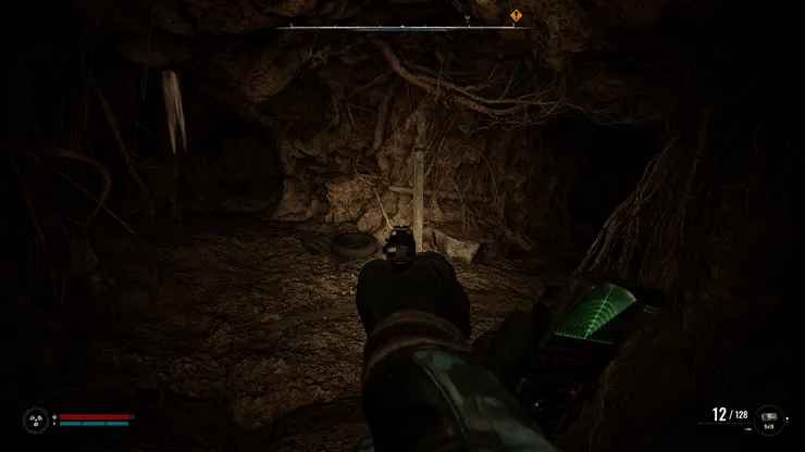 所有的單手武器都可以這樣持槍