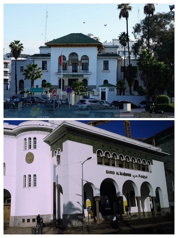 廣場附近都是法國殖民時期建築