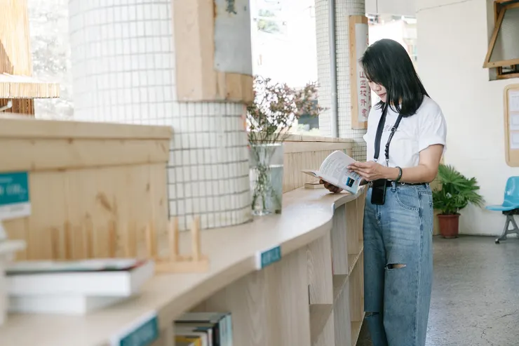 最美的車站圖書館，就在竹山