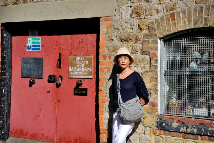 【8/29午後，老婆總算跟我來到高街，處處驚喜、無不好拍。】