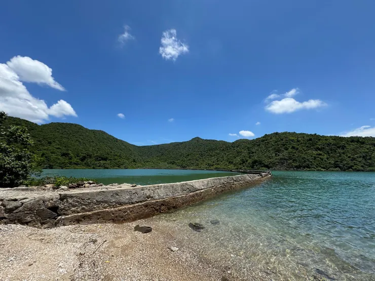 走到懷疑人生後，見到如此明朗的景色，心情立刻變得舒暢