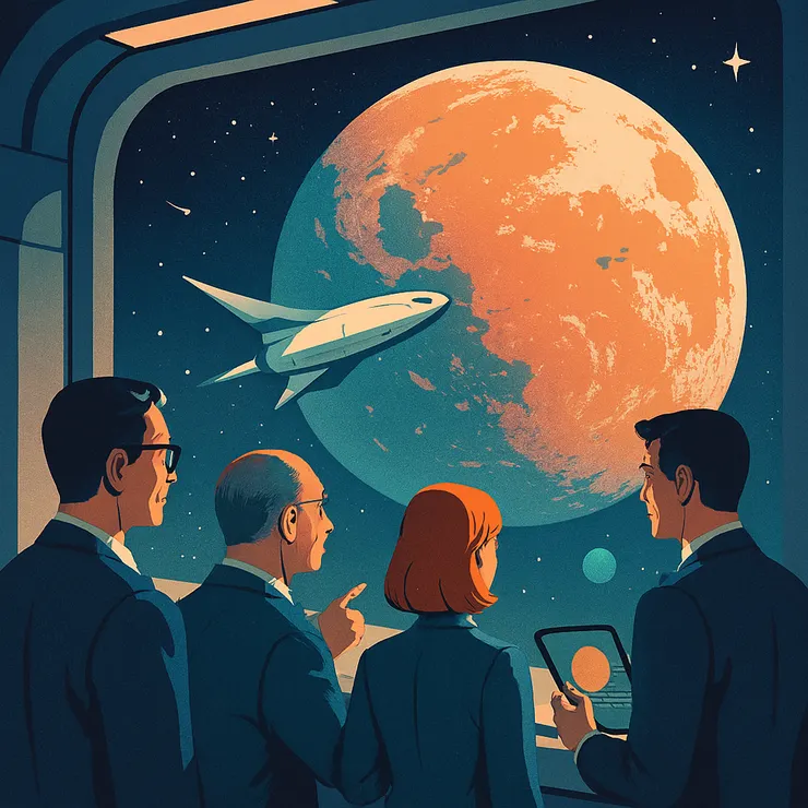 當前科幻作品對科技領袖最大的影響,在於讓他們產生了一種「必須逃離」的急迫感。由 ChatGPT 生成