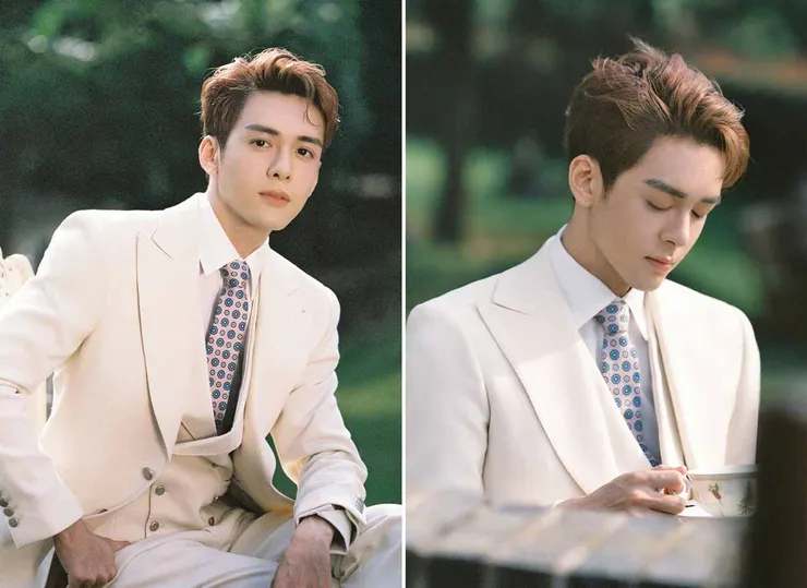 曾舜晞，我的男神不是這位，但這張有帥到欸~比擬一下宋玉章的形象（圖／微博）