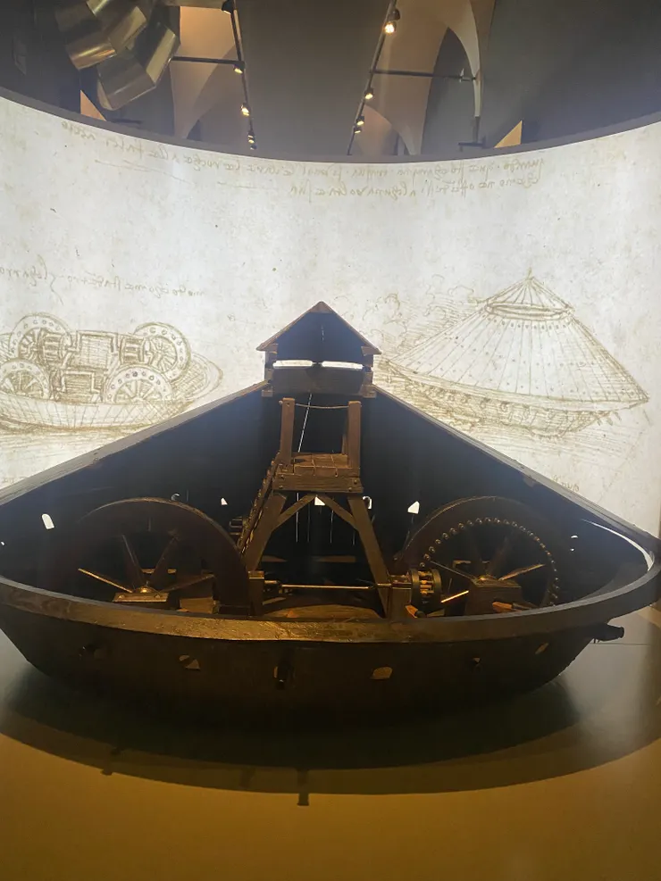 只要達文西有畫 他們就有建出來 很好玩