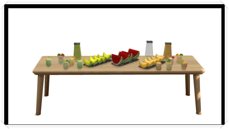 瓜類水果特飲與切片三款 By Icemunmun