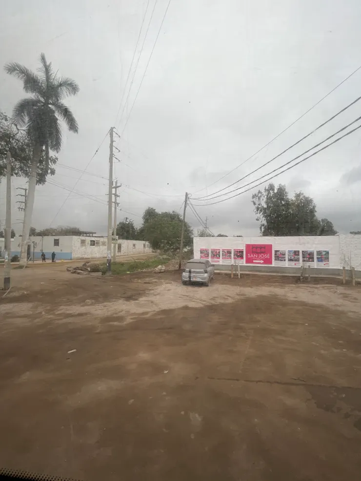 攝於2024年，巴士行經的路旁