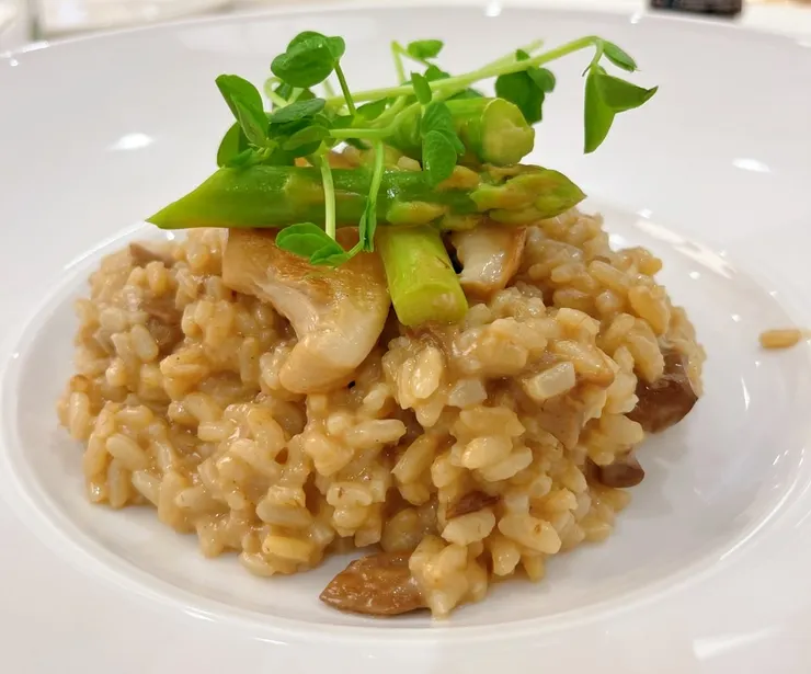 牛肝菌蕈菇燉飯