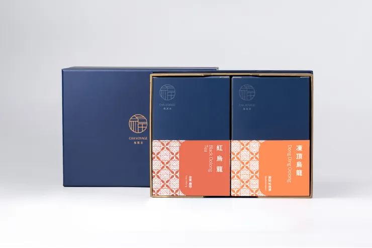 ChaVoyage福葉茶 凍頂烏龍/紅烏龍 二入禮盒