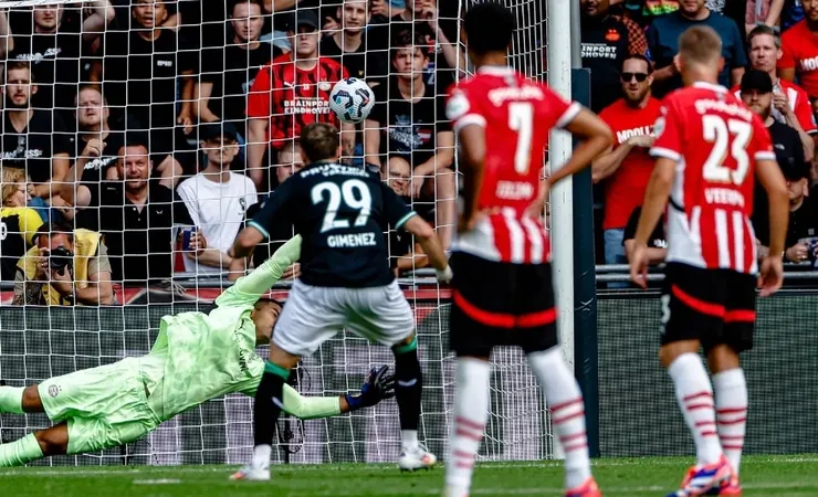 基文尼斯主射十二碼球入網