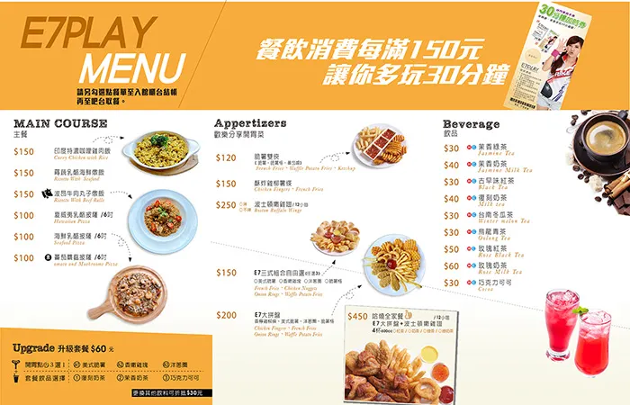 E7 PLAY「美食區」。
