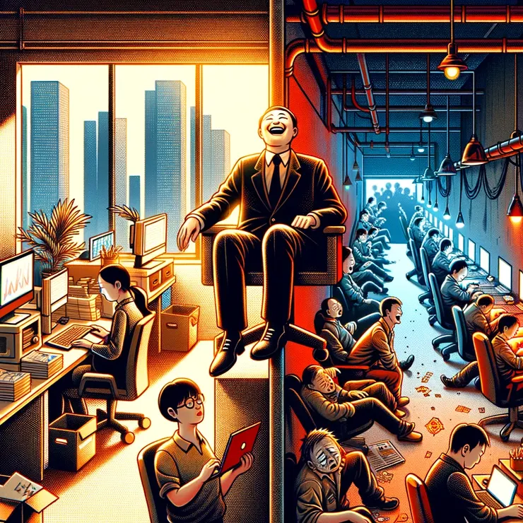 說一個反常識的事,越加班你就會越貧窮。