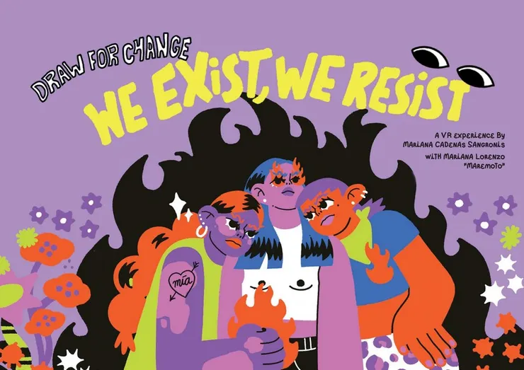 （圖片來源：https://www.colombelles.fr/agenda/we-exist-we-resist/）