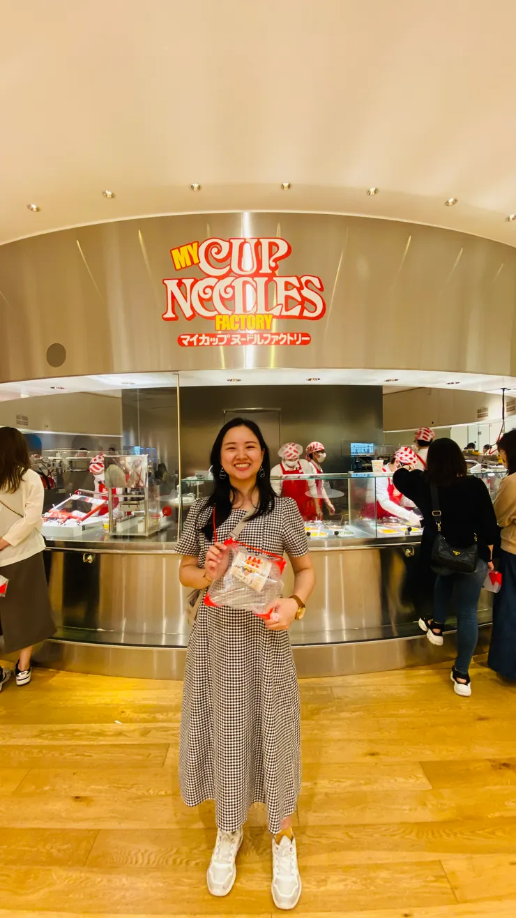 我的日清杯麵DIY完成！