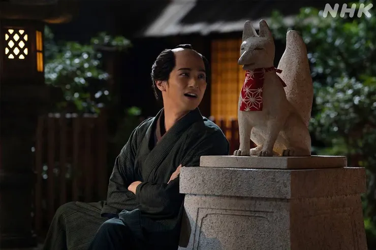 在一番天人交戰後，蔦重決定讓老天決定鱗形屋的命運