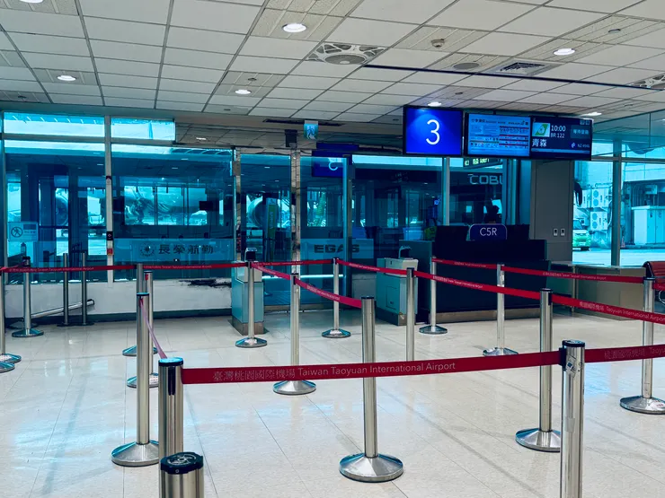 桃園機場登機口