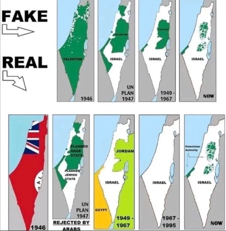 上圖 (FAKE) 是虛假照,下圖 (REAL) 呈現正確的歷史事實