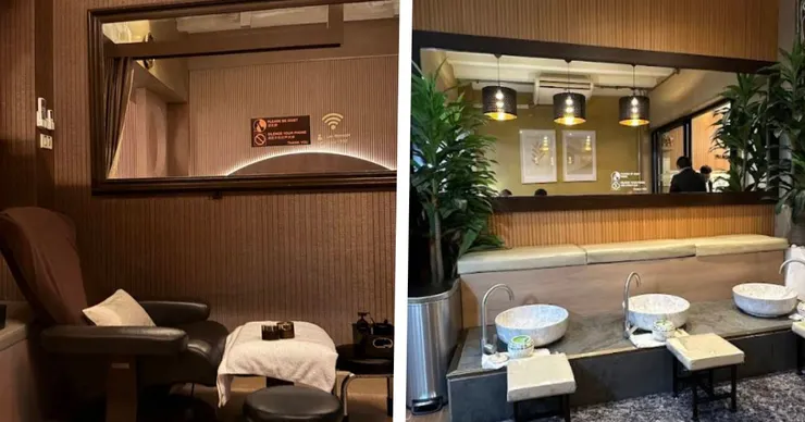 Lek Massage大廳及內部裝潢